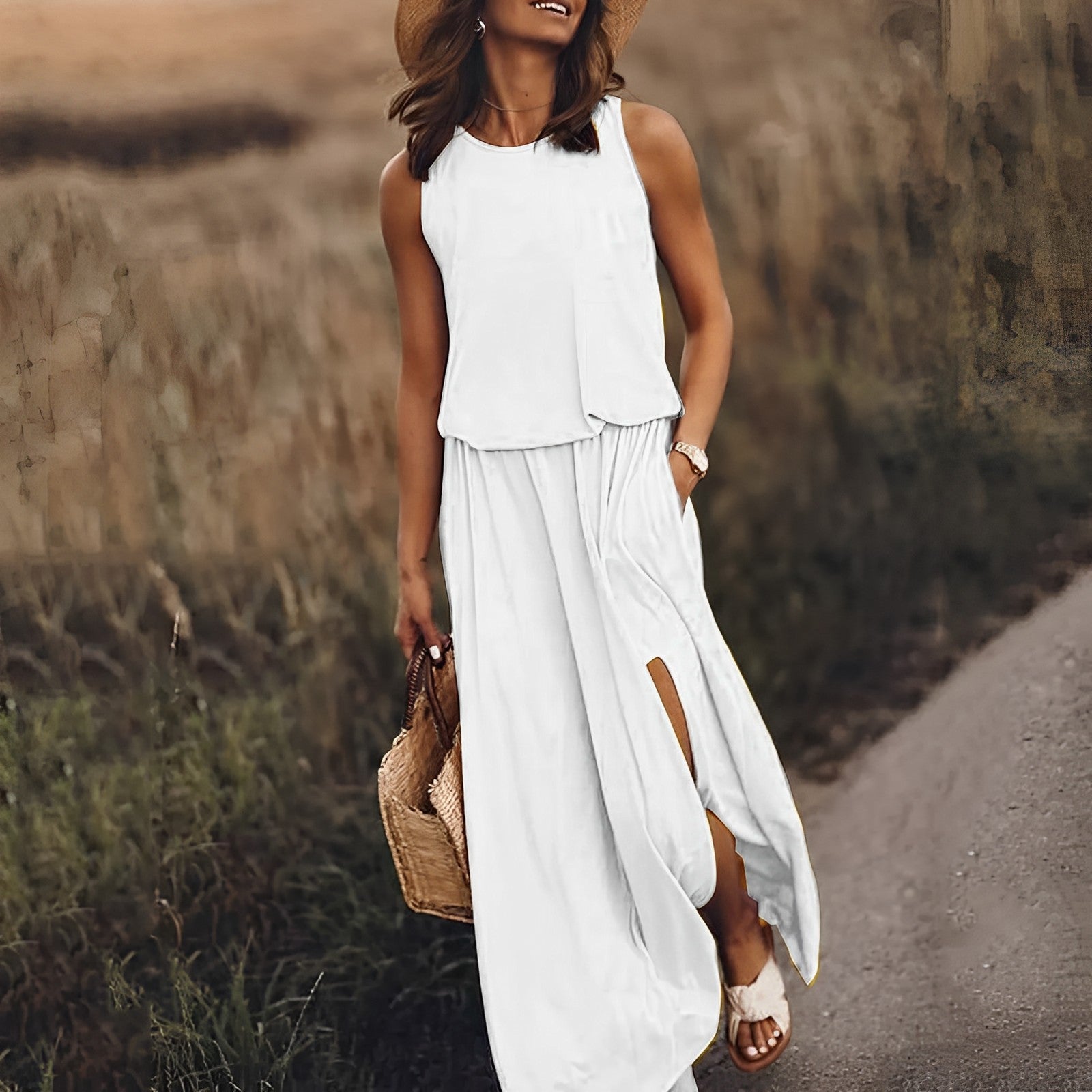 Lindsay Minimalist Women's Formal Dress Chic Silhouette Collection