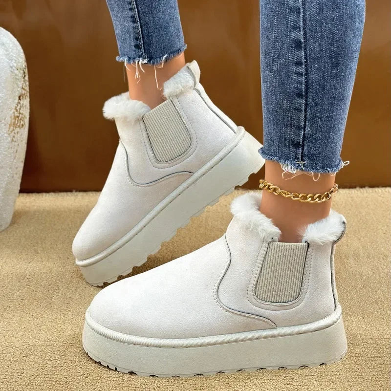 Warm Comfortable Fashion Casual Outdoor NonSlip Thick Sole Snow Boot
