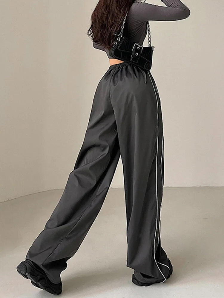 Streetwear Baggy Basic Black Jogging Sweatpants