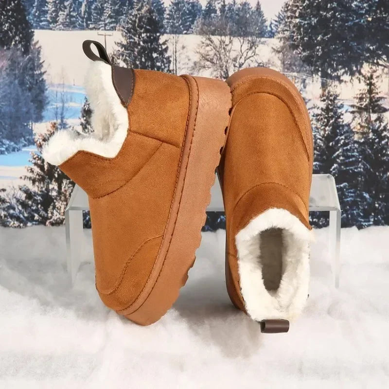 Lowtop Warm Fur Super Mini Nonslip Short Outdoor Snow Boot