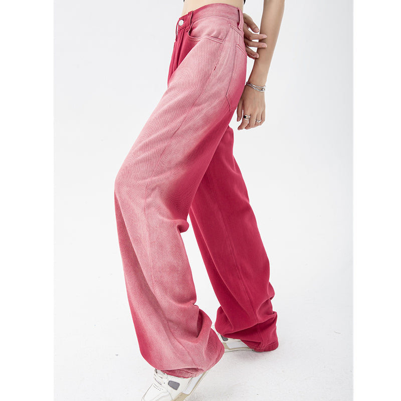 Vintage High Waist Streetwear Fashion Jeans