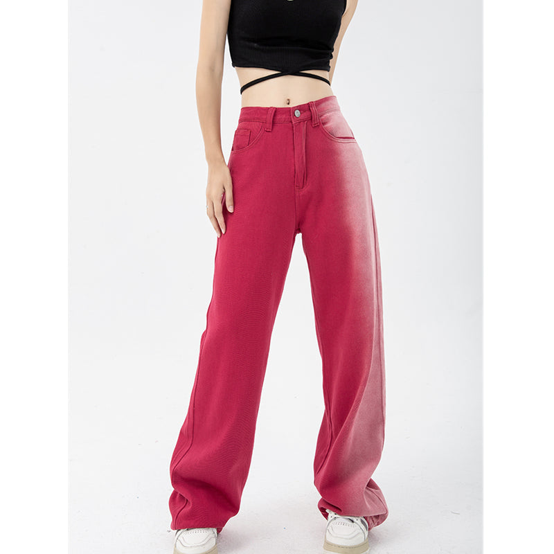Vintage High Waist Streetwear Fashion Jeans