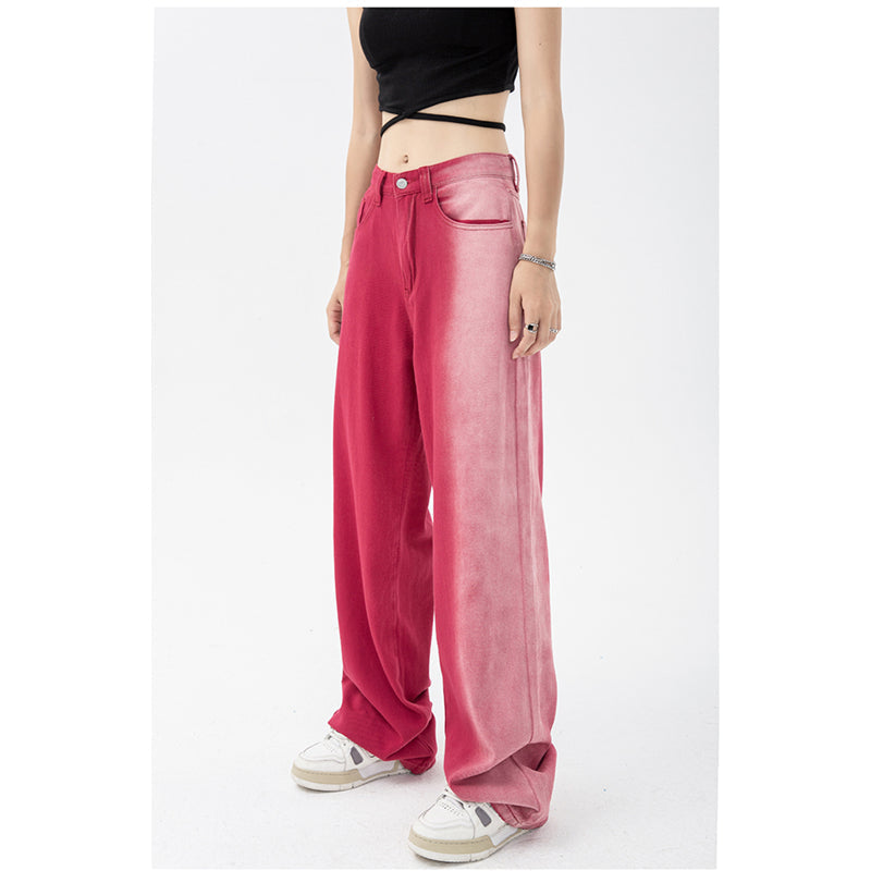 Vintage High Waist Streetwear Fashion Jeans