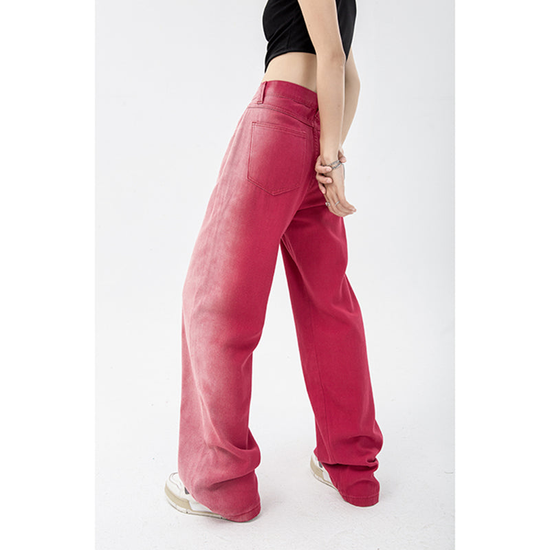 Vintage High Waist Streetwear Fashion Jeans