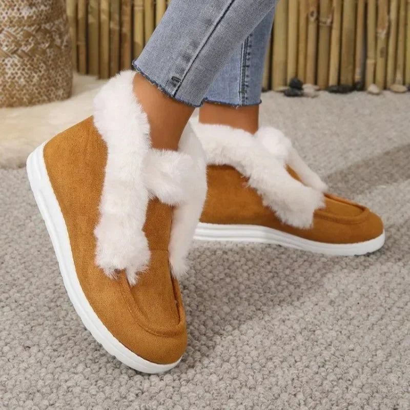 Thickening Plush Warm Cotton Plus Size Casual Nonslip Snow Boot