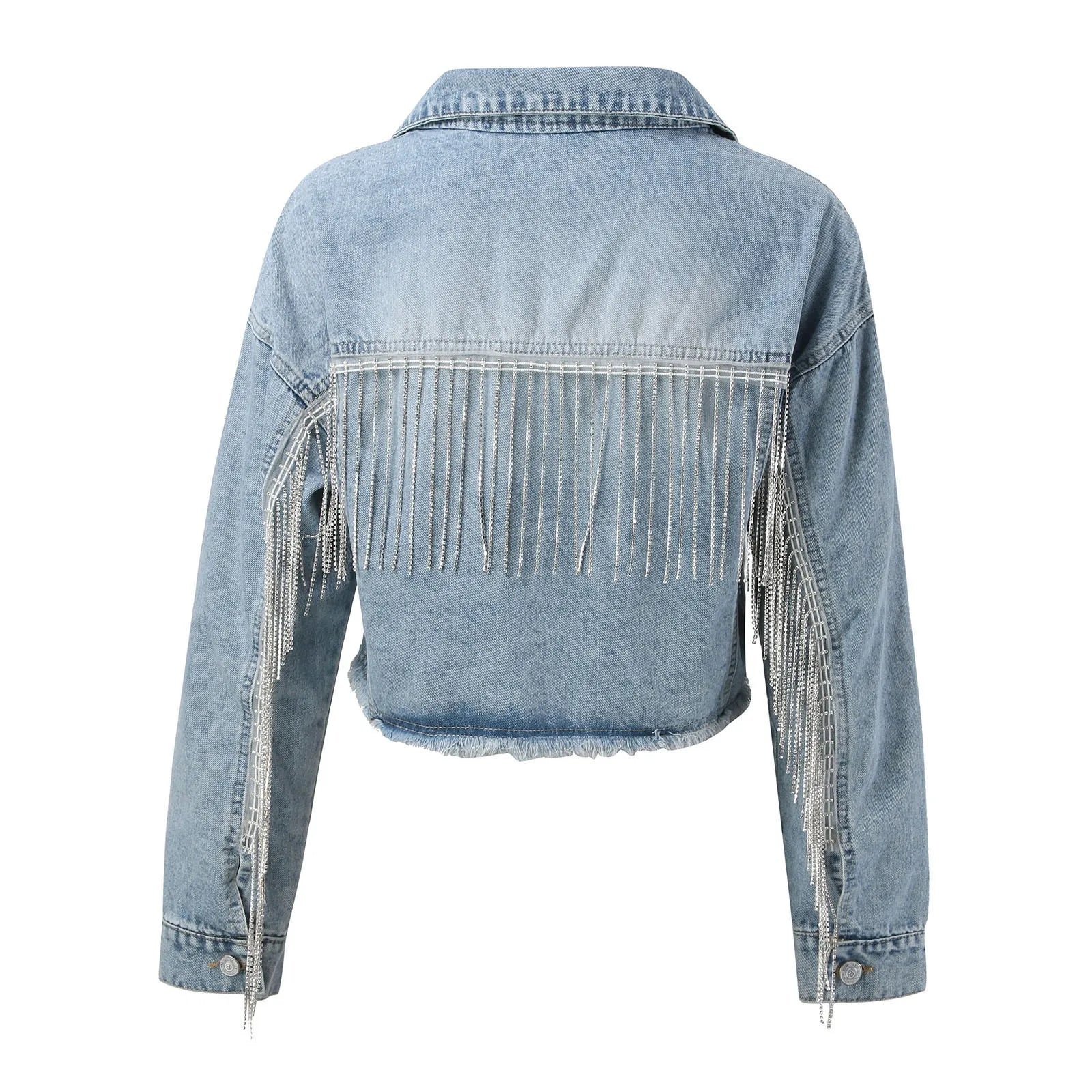 Vintage Cowboy TurnDown Collar Single Breasted Leather Jacket