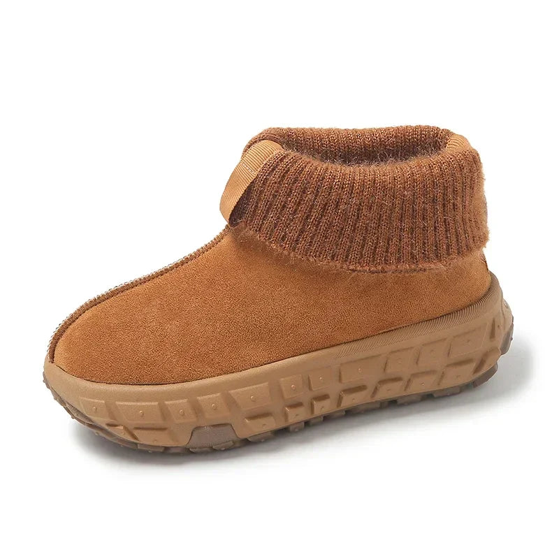 Knitted ColdProof Warm NonSlip ThickSoled Snow Boot