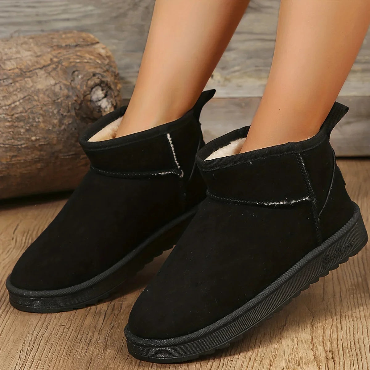 Nonslip Wearresistant Thickened Comfortable Medium Tube Snow Boot