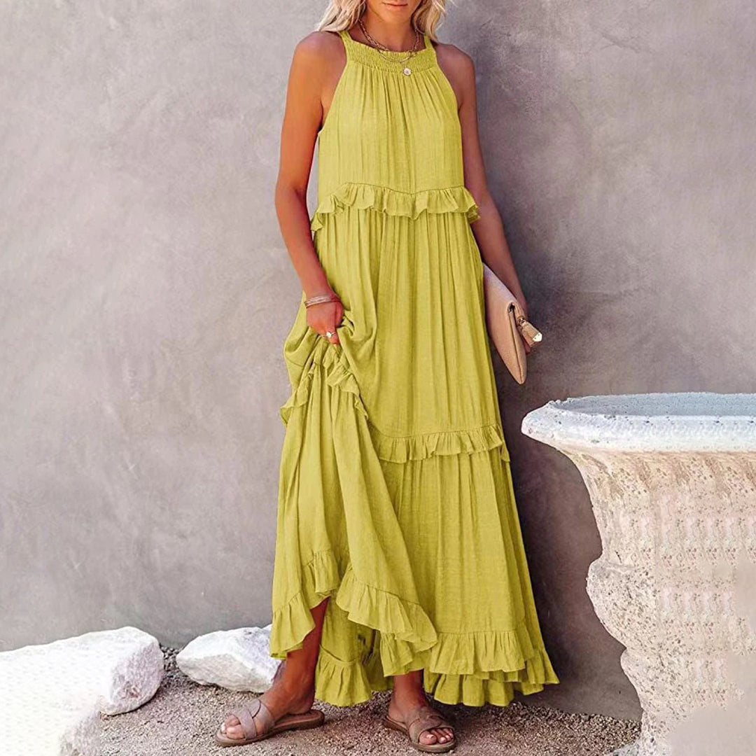 Naroa Stylish Long Dress for Women Streetwear Style