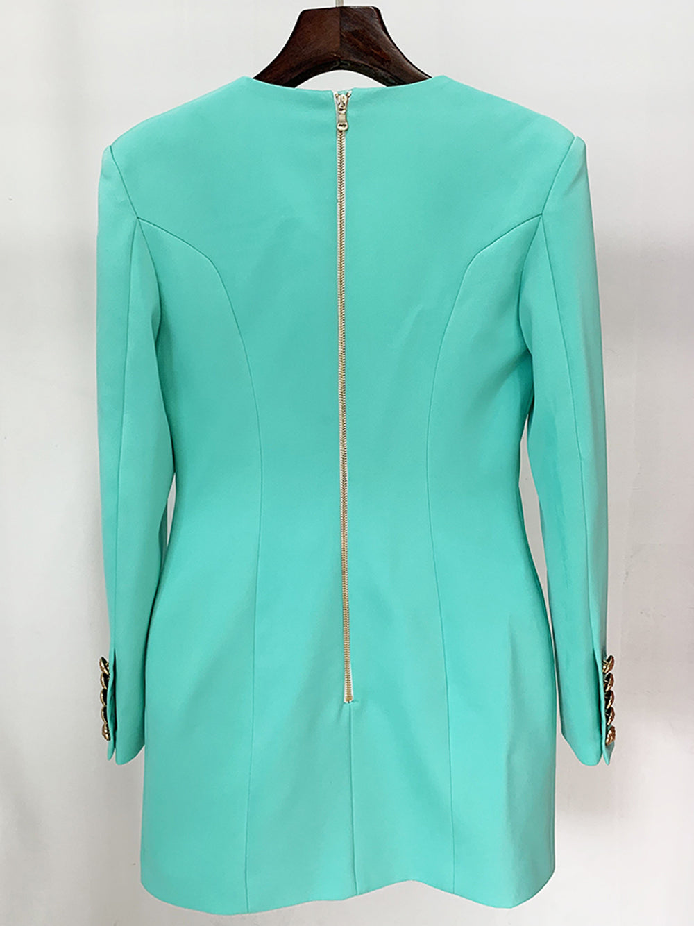 KAJENE Blazer Dress in Turquoise