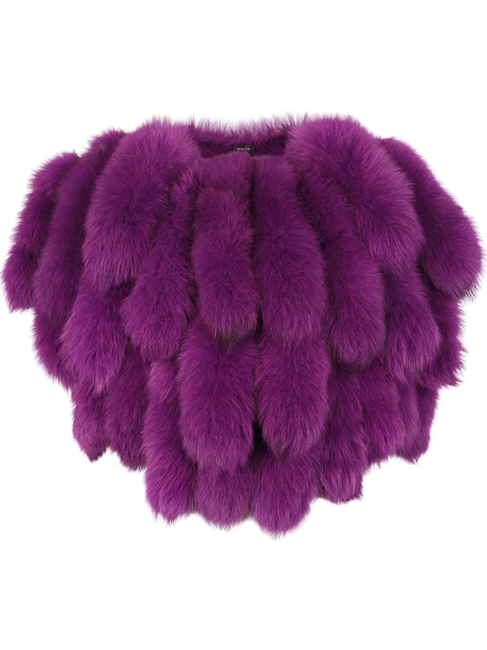 Shawl Collar Fluffy Fur Oversized Cropped Coat 15