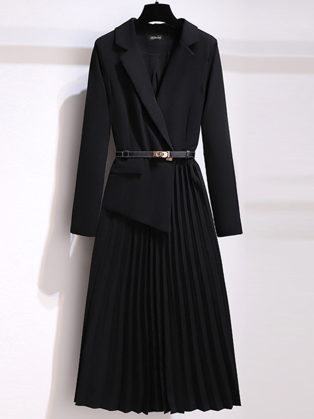 PETCHA Pleated Midi Dress