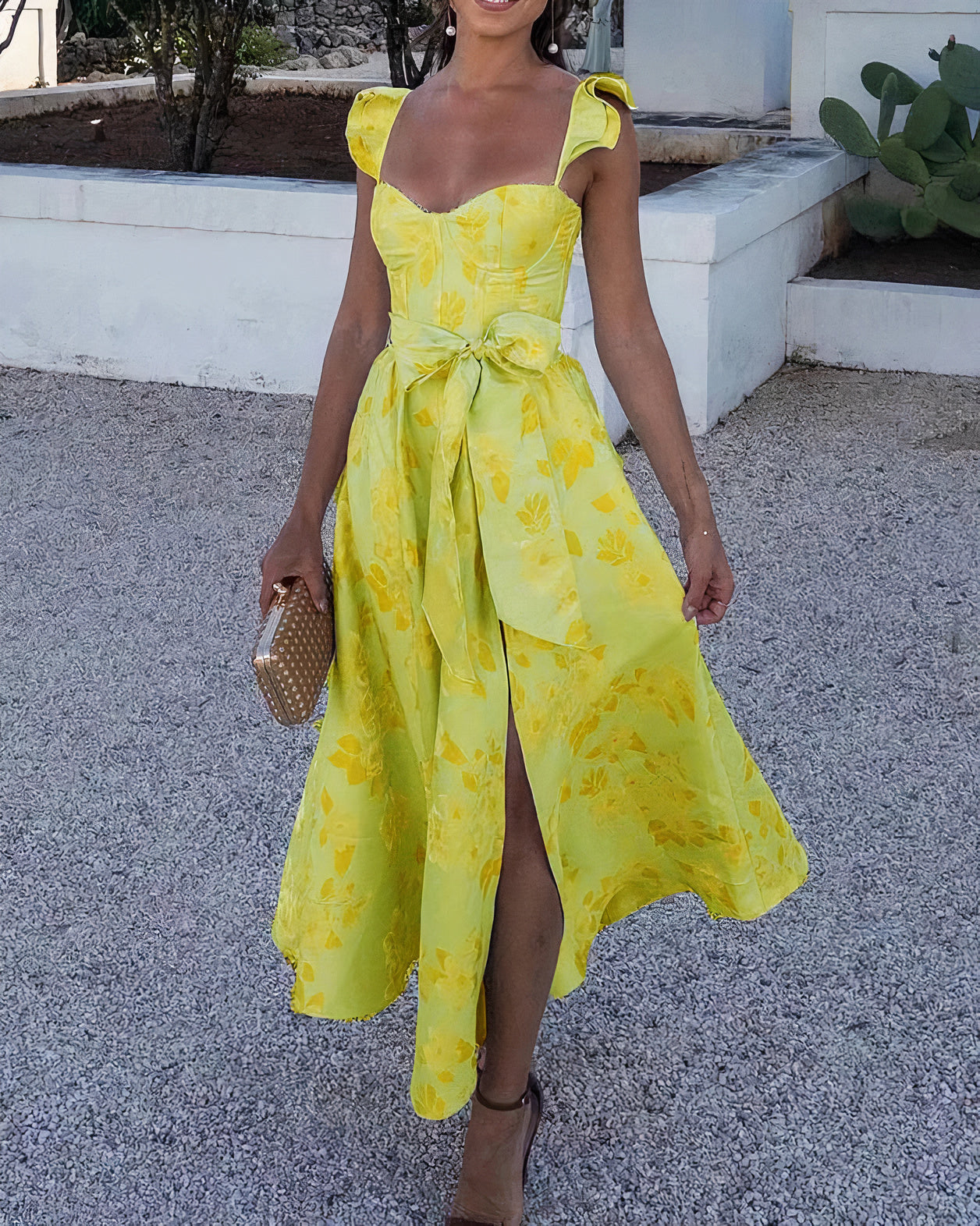 Rebeca Effortless Floral Dress Boutique Collection