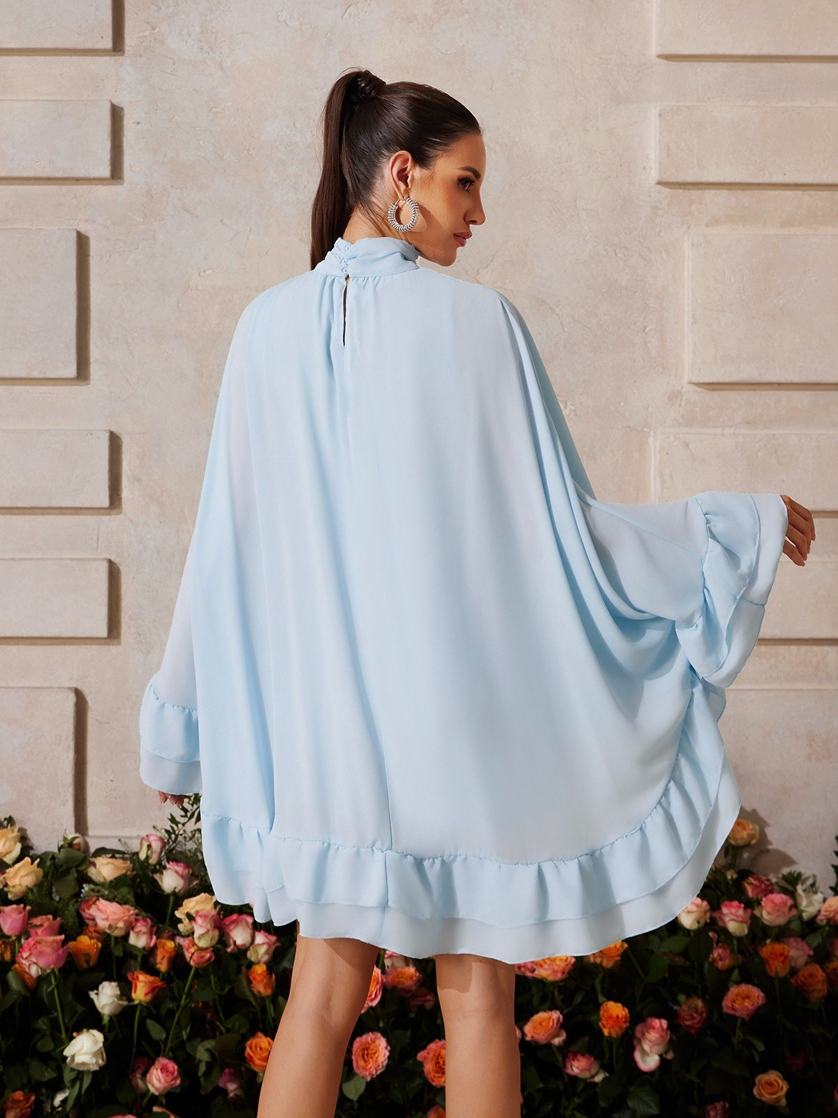 Ruffle Tiered Mini Dress