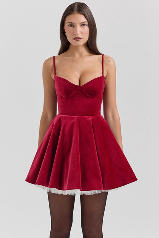 LowBack VNeck Party Dress
