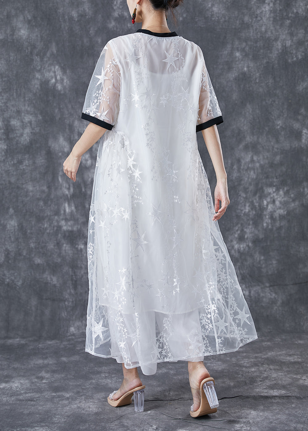 A Vintage Style Dress with Delicate Timeless Details