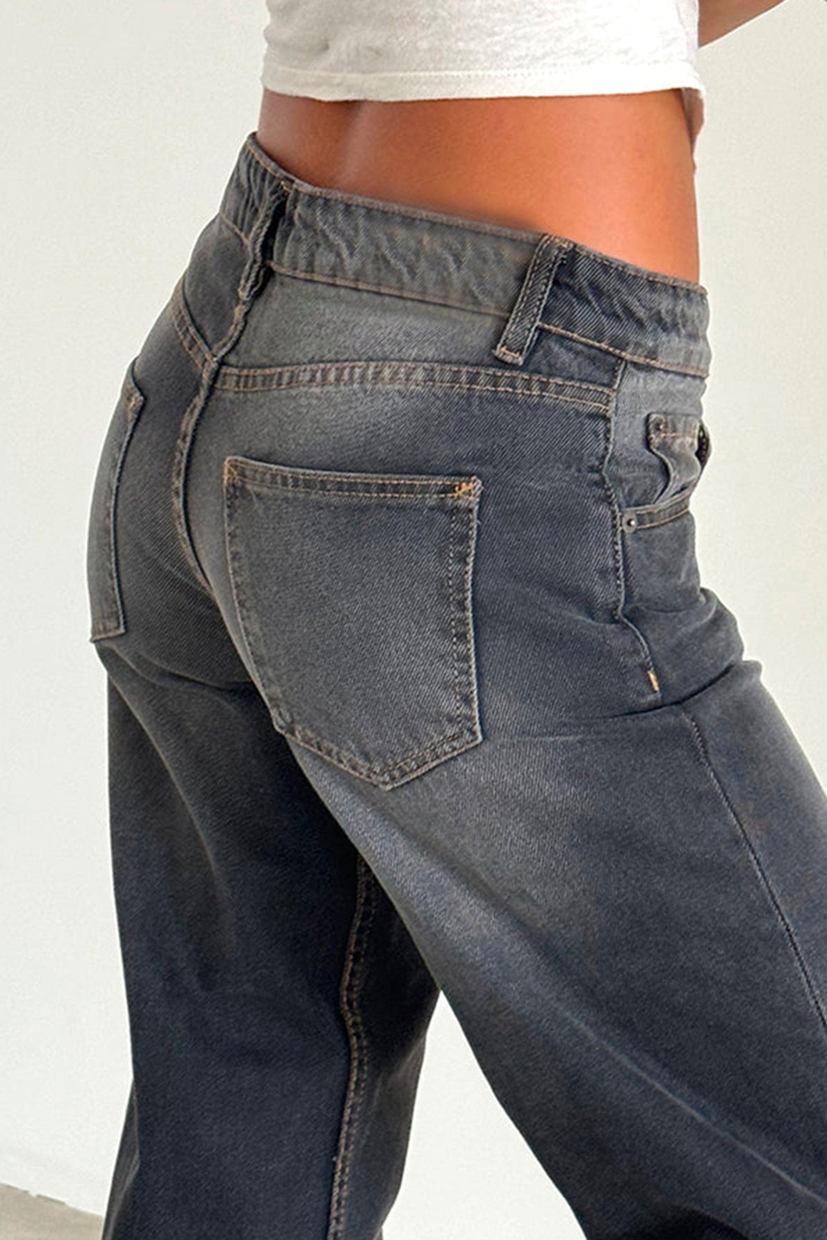 Classic Relaxed Fit Straight Leg Jeans