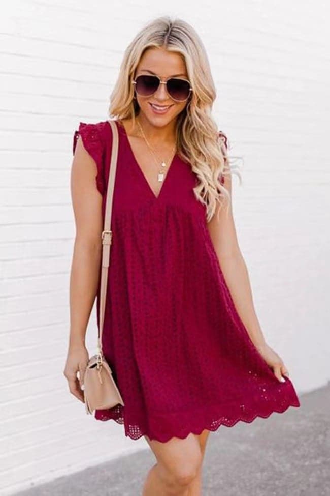 Muru Simple and Stylish Summer Dress for Women Vacation Beach Look