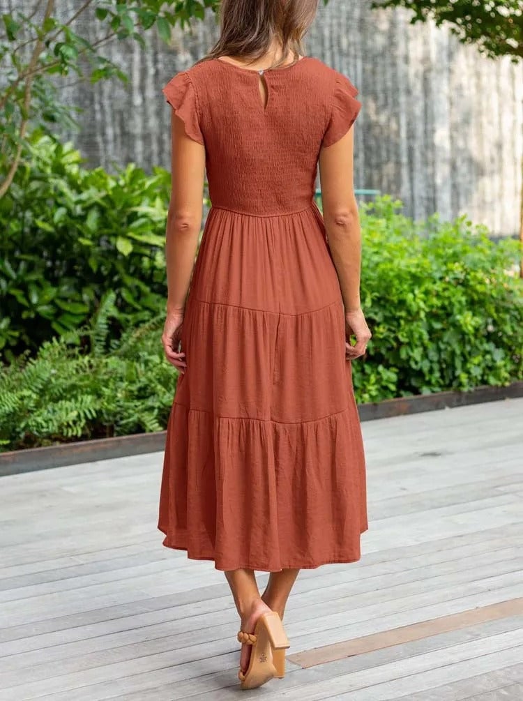 Comfortable summer maxi skirt