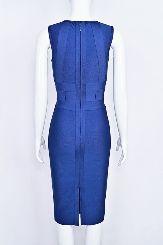 Aurora Bandage Dress - Royal Blue