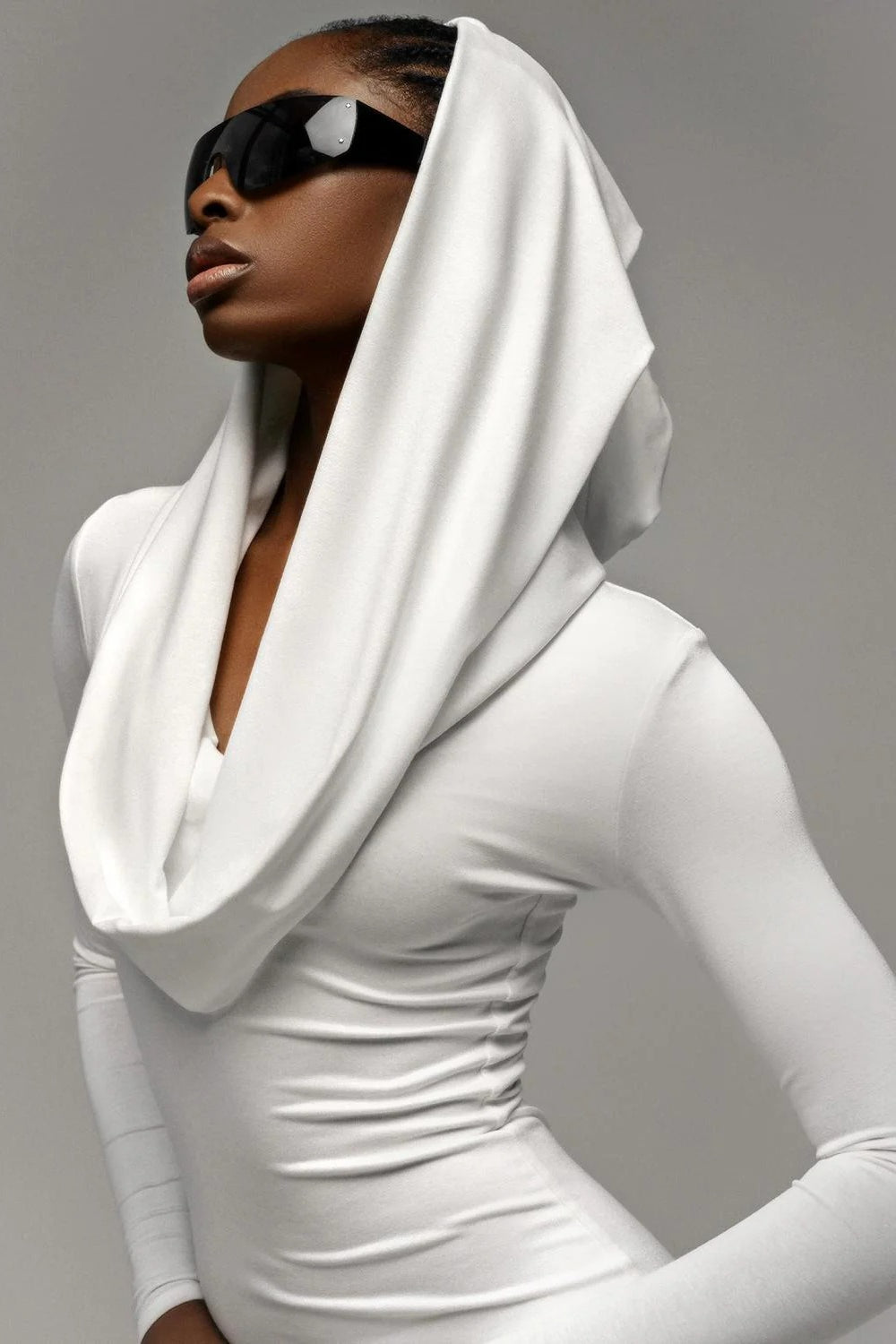 SlimFit Solid Color Party Dress