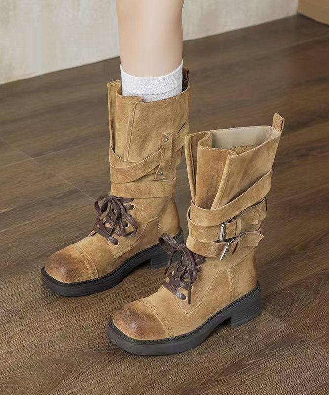 Vintage Inspired Orthopedic Boots