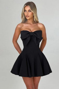 Bow Backless Dress 7