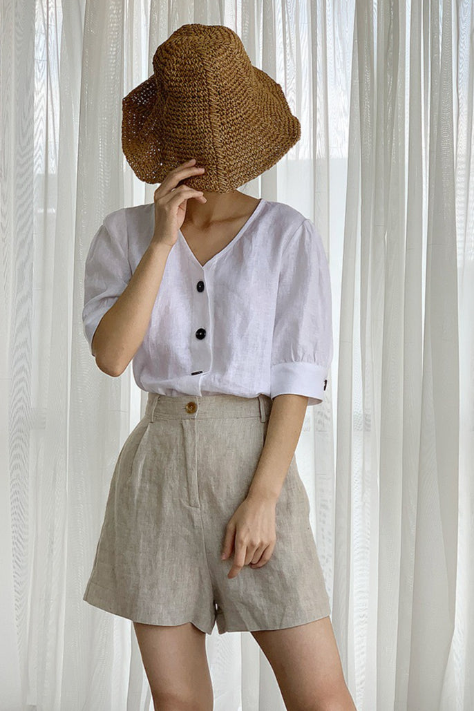Casual Linen Loose Pants