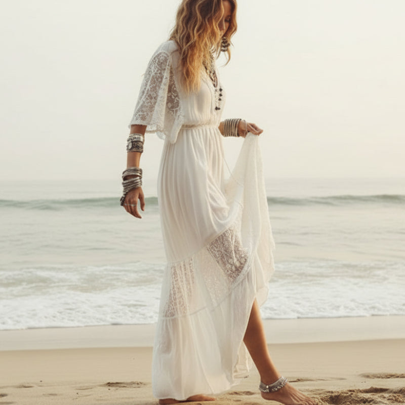 Lace Beach Cover Up