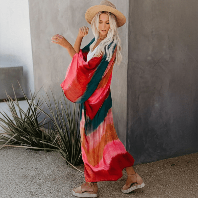 Boho Beach Kimono Cover Up