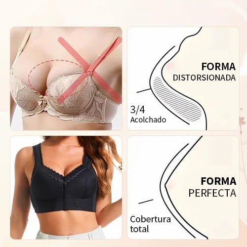Nuevo Sujetador Transpirable Con Cierre Frontal Para Personas Mayores