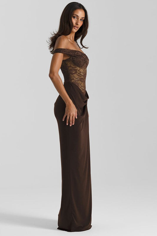 Lace Panel Bodycon Dress 3