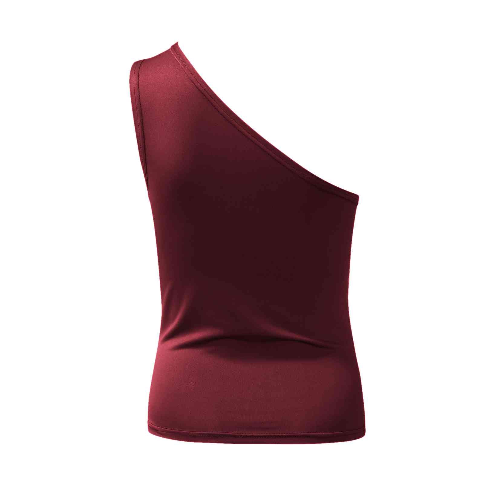 One Cutout Cami Shoulder Top