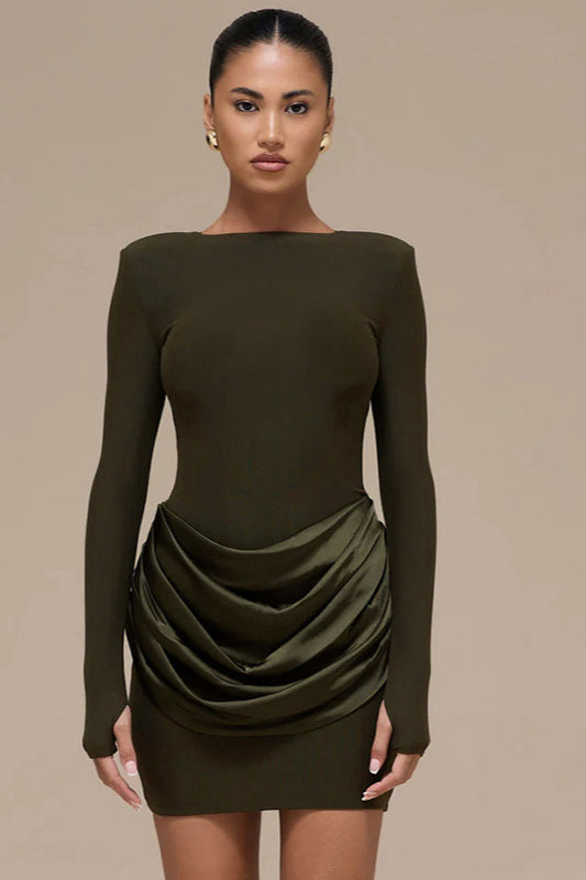 Ruched Bodycon Dress 7