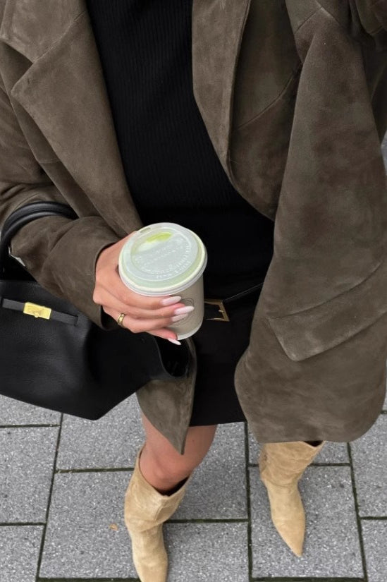Retro Suede Loose Jacket