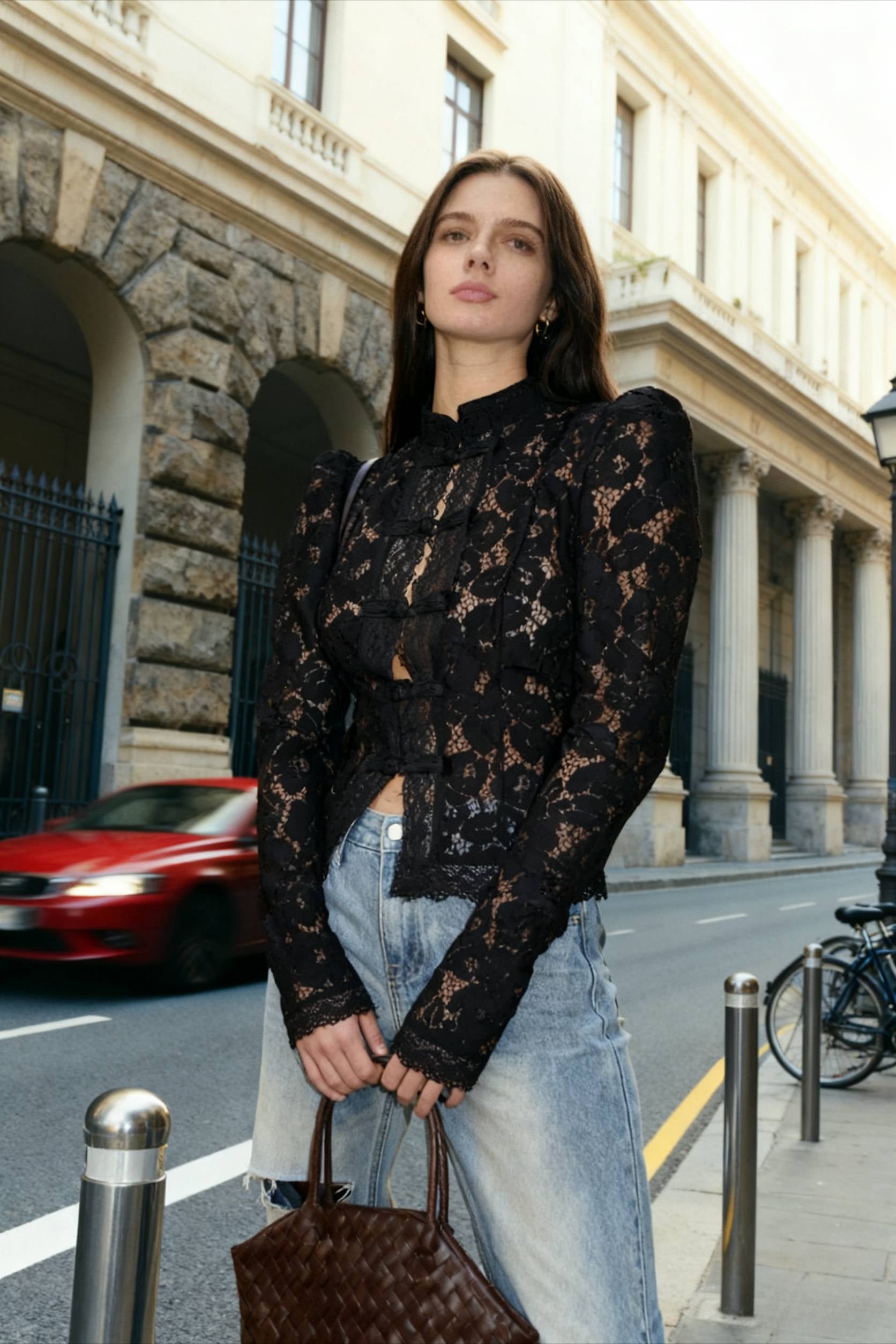 Lace Hollow SeeThrough Cardigan
