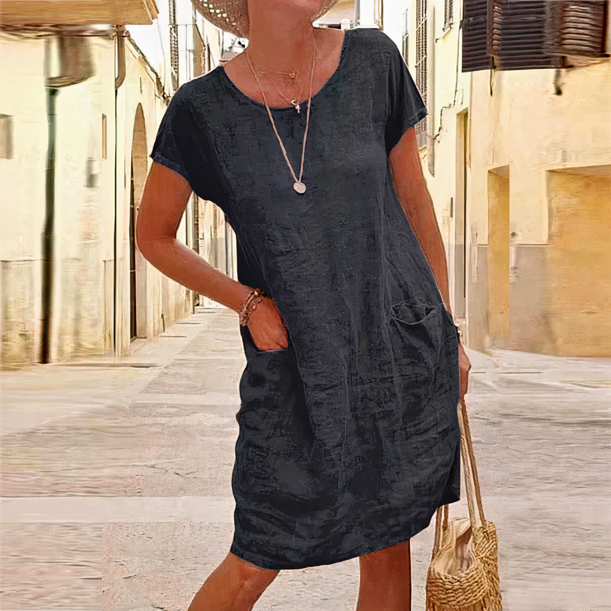 Michelle Tailored and Elegant Dress for Women Minimalist Chic Style