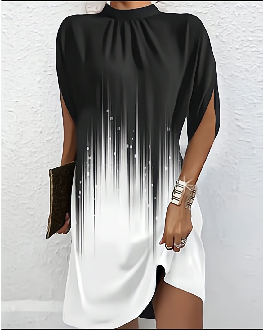 Charlotte Chic Women's Batwing Sleeve Dress Lightweight, , and Versatile Fabric Silhouette Collection