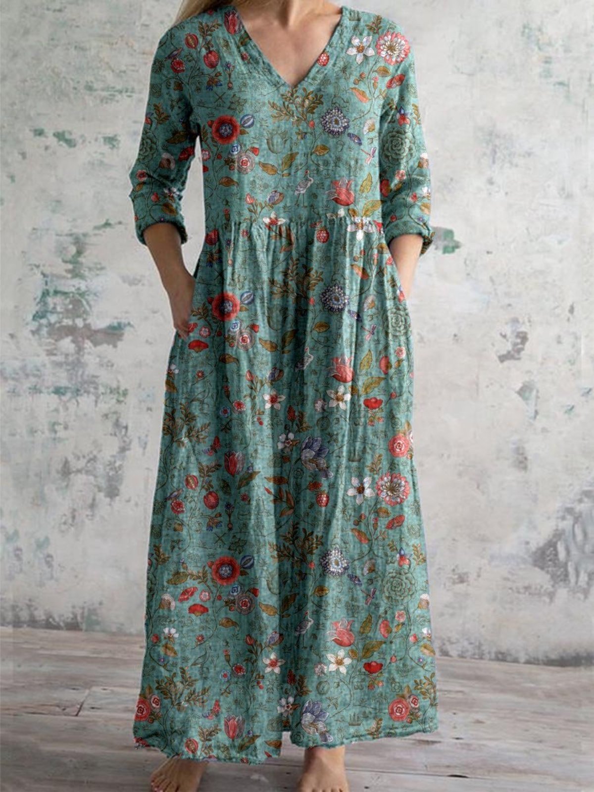 Giovanna Aesthetic Summer Dress Made of Cotton Elevated Occasion Wear