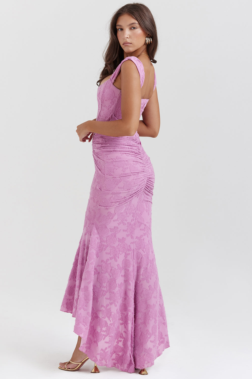 Rebeca Chic Waist Dress Statement Occasion Edit