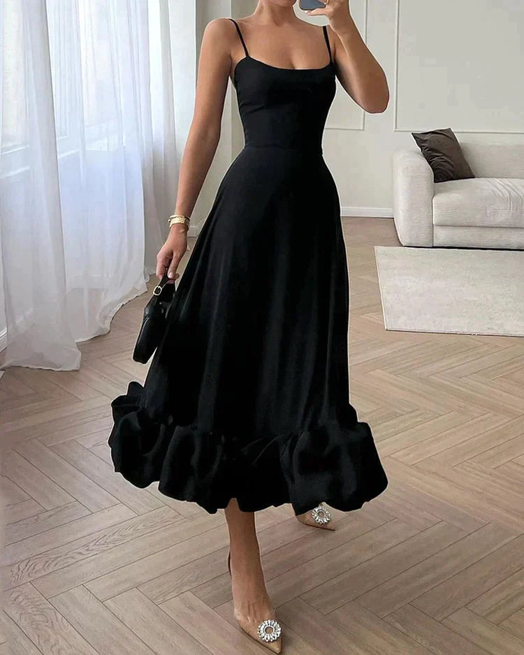 Morgan Fashionable and Effortless Dress for Women Brunch Outfit Idea