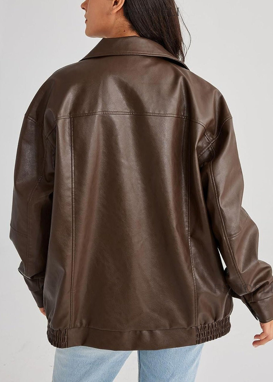 Women's Leather Jacket â€?Locomotive-InspiRed Style