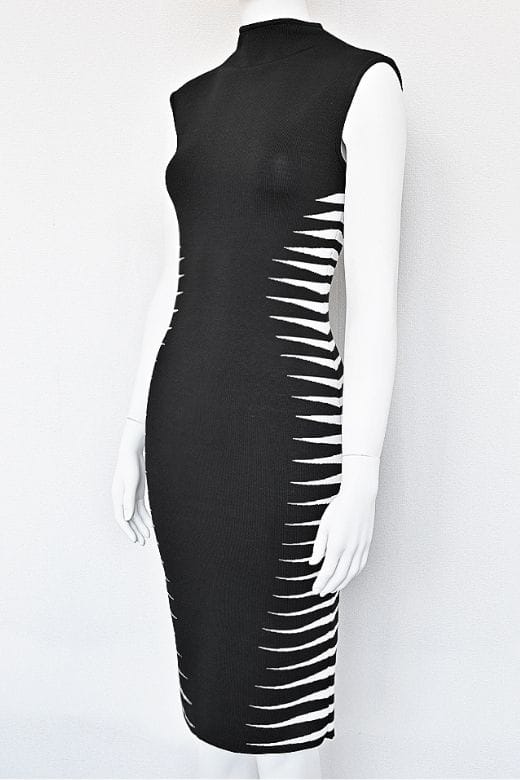 Cleo Bandage Midi Dress - Classic Black