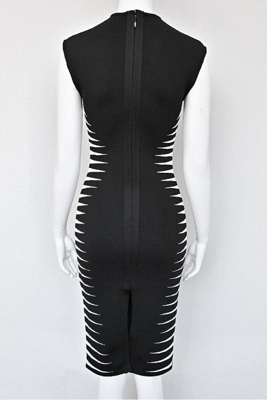 Cleo Bandage Midi Dress - Classic Black