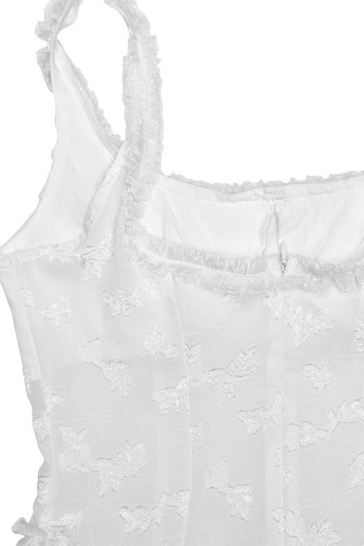 Collins Maxi Dress - White Pearl (Sale)