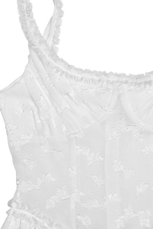 Collins Maxi Dress - White Pearl (Sale)