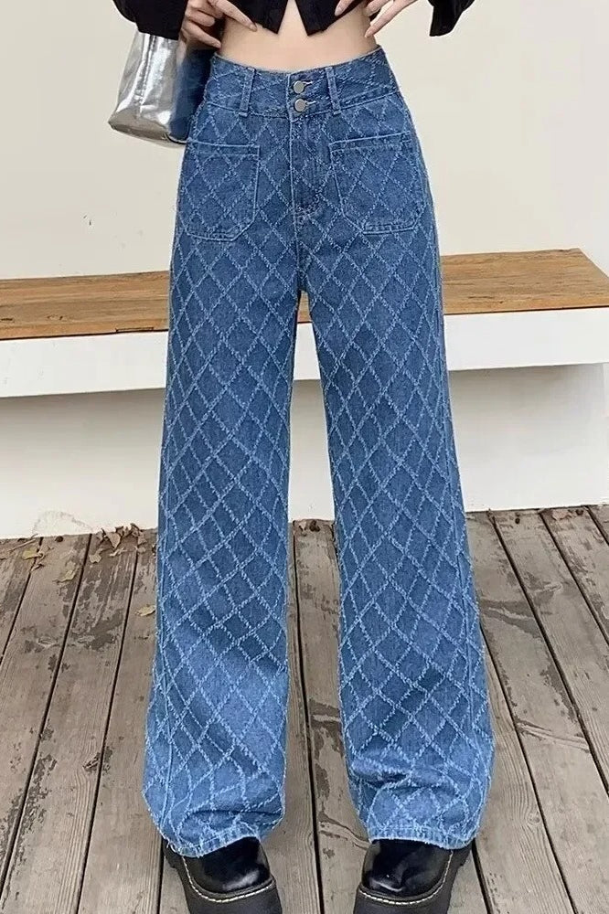 Loose Fit Slimming StraightLeg Jeans