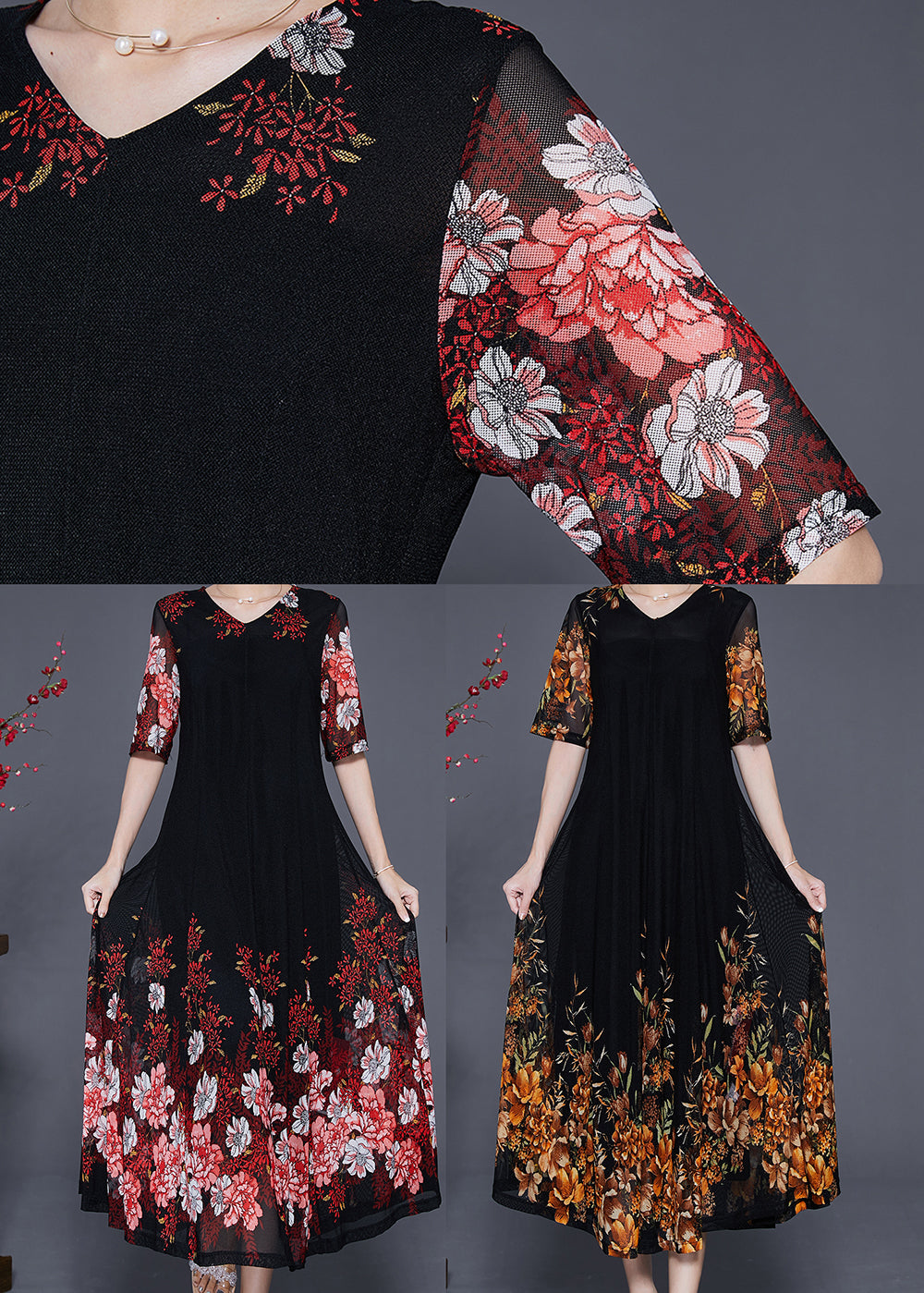 A Vintage Style Dress with Delicate Timeless Details