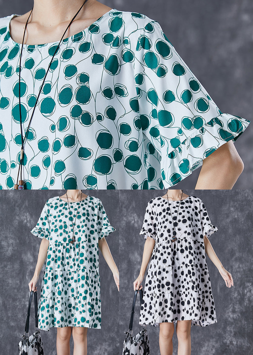 Classic Vintage Dress with a Flattering Fit