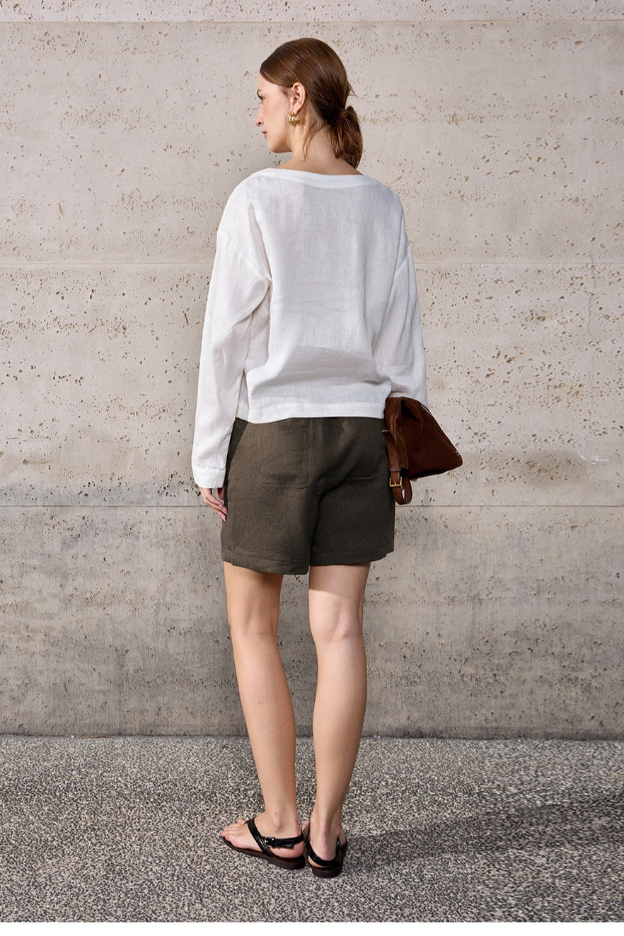 Breathable Linen Casual Pants